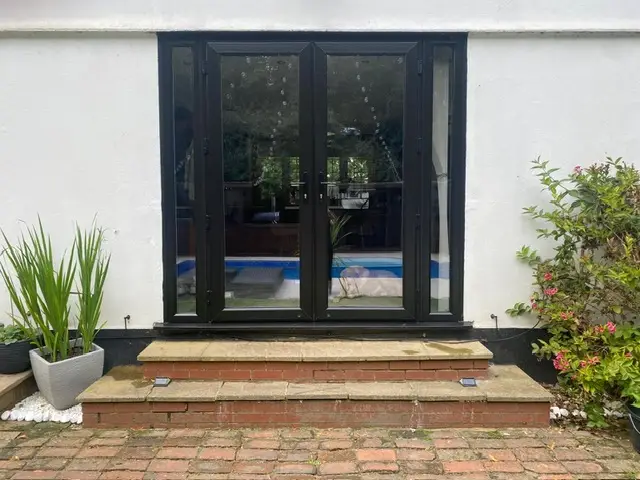 French doors installation