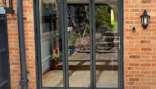 Aluminium bi-fold doors